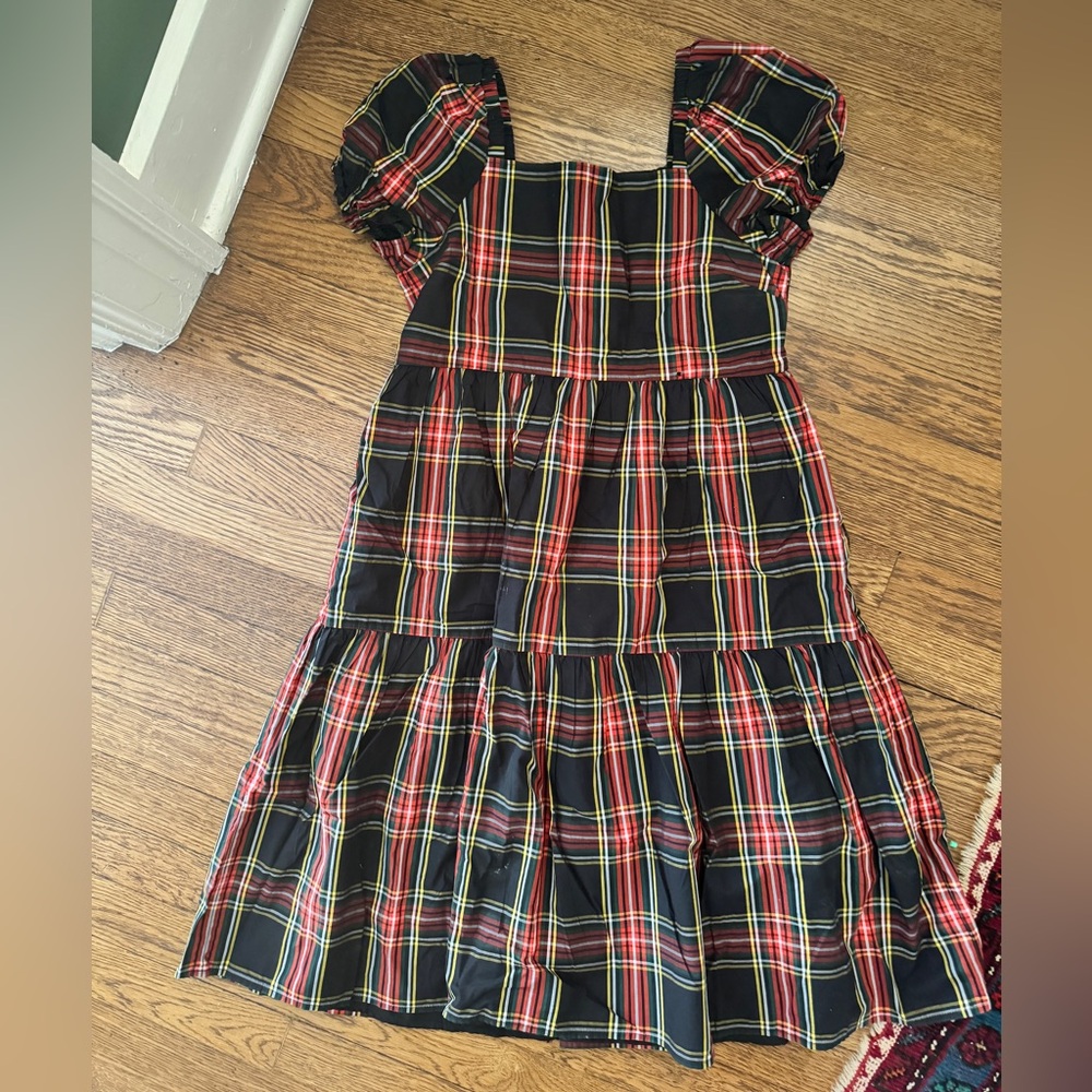 Plaid Crewcuts girls dress - size 14
